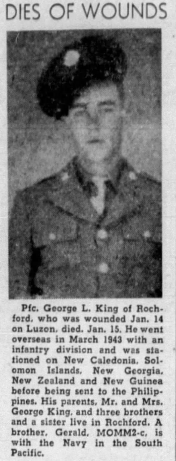 George King Obit